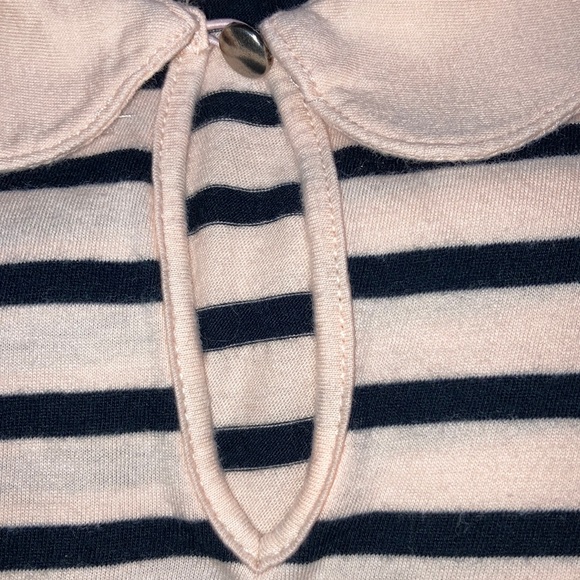 Forever 21 (I Love H81) Collared Striped Dress Medium - Picture 4 of 11